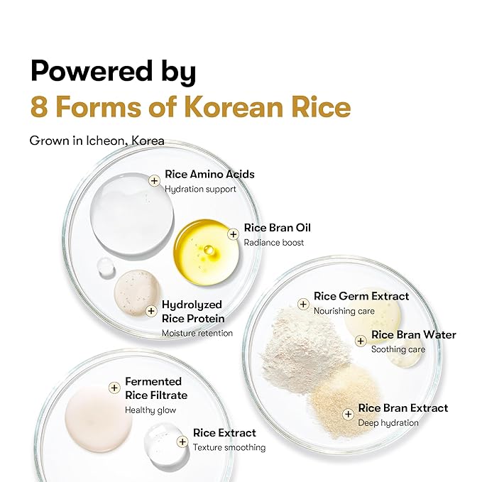 VT COSMETICS Rice Ceramide Serum, Hydrating Face Serum with Rice Extract & Ceramide Complex, Moisturizing Barrier Care Serum for Dry, Dull, Sensitive Skin, Daily Korean Skincare, 1.05 fl.oz