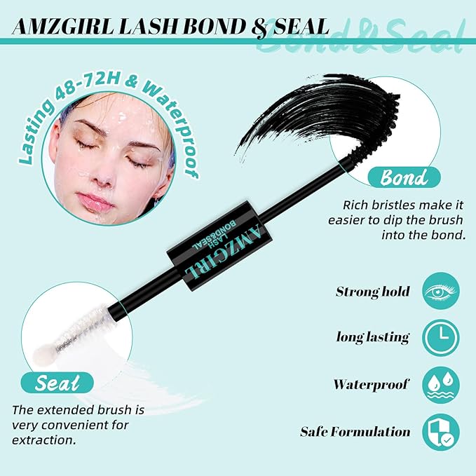 Lash Clusters Kit 320Pcs,30D 40D Eyelash Extension Kit,Lash Bond and Seal Waterproof,Lash Remover for Individual Cluster Lashes Kit,Lash Applicator Tool for DIY Lash Extension Kit(D-Mix9-16mm Kit)