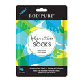 Bodipure Premium Foot Mask Keratin Socks, At Home Spa Moisturizer Socks for Dry Cracked Feet, Callus & Heel Softening Easy-to-Use Pedicure Foot Repair Chemical-free Feet Treatment 1 Pair