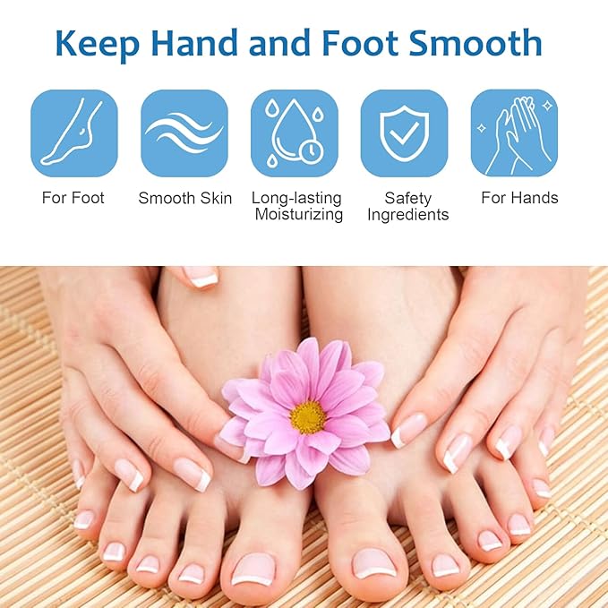 60% Urea Foot Cream Stick - Foot Care Balm Moisturizer for Dry Cracked Feet Hands Knees Elbows Hands Maximum Strength - 2Pcs Moisturizing Heel Balm Hydrates Calluses Remover Rough Skin Softener 1.41oz