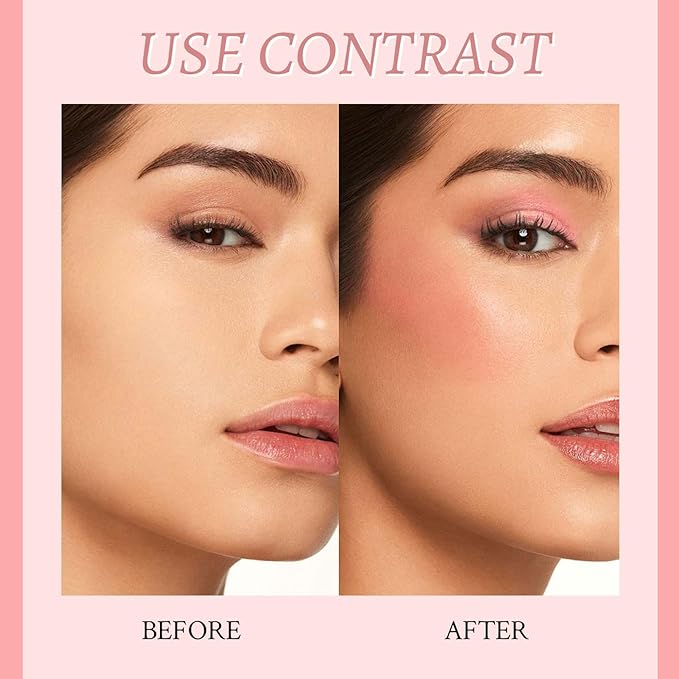 Liquid Eyeshadow, Long-Lasting Matte/Pearlescent eyeshadow, Cut Crease Eyeshadow Gel, High-Pigmented for Bold Eye Makeup, for day-to-night transitions (Smoky Pink, Matte)