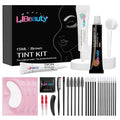 Libeauty Eyelash and Eyebrow Color Kit Brown Instant Hair Color Kit for Lash and Brow Perfect Partner for Lash Perm/Lift/Lamination Treatment Voluminous Coloring