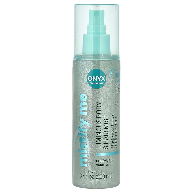 Onyx Professional Coconut Bliss, Hydrating Shimmer Mist, Coconut & Vanilla, 6.5 fl oz (200 ml)