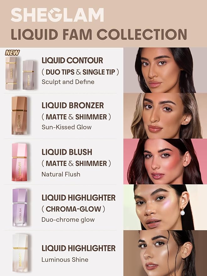 SHEGLAM Precision Sculpt Liquid Contour Duo-Carob Chip