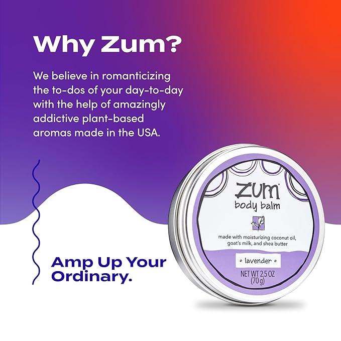 Zum, Rub Lavender, 2.5 Ounce