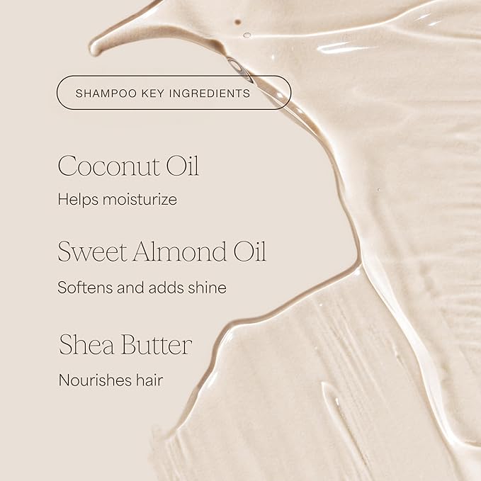 Raw Sugar The Moisture Smoothie Bundle - Shampoo, Conditioner & Hair Mask, Hair Care for Dry Damaged Hair, Formulated without SLS/SLES & Parabens