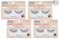 Ardell Naked Lashes Natural 425 with Invisiband – Natural-Looking False Eyelashes for Everyday Wear, Lightweight Strip, 4 Pairs