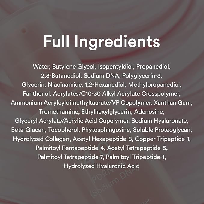 Abib PDRN Glow Serum 4.0 Pump 1.01 fl oz, 4% Salmon DNA PDRN, Skin Turnover & Revitalization Care, Elasticy, Skin Density, with Peptides, Hyaluronic Acid & Hydrolyzed Collagen, Korean Skin Care