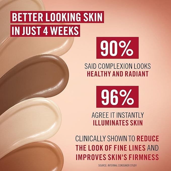 Rimmel Multi-Tasker Better Than Filters, 005 Medium, Face Primer, Glow Booster and Highlighter, Vegan Formula, Anti-Ageing Benefits, Light-Reflecting Pigments, Giant Soft-Touch Wand, 1oz