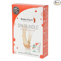 Baby Foot Spa Bundle - Original Exfoliant Foot Peel + Premium Salt Soak and 1 Foot Scrub - Baby Feet Smoothening Foot Peel, Soak and Scrub - Citrus scent - Baby Soft Foot Exfoliation Bundle Set