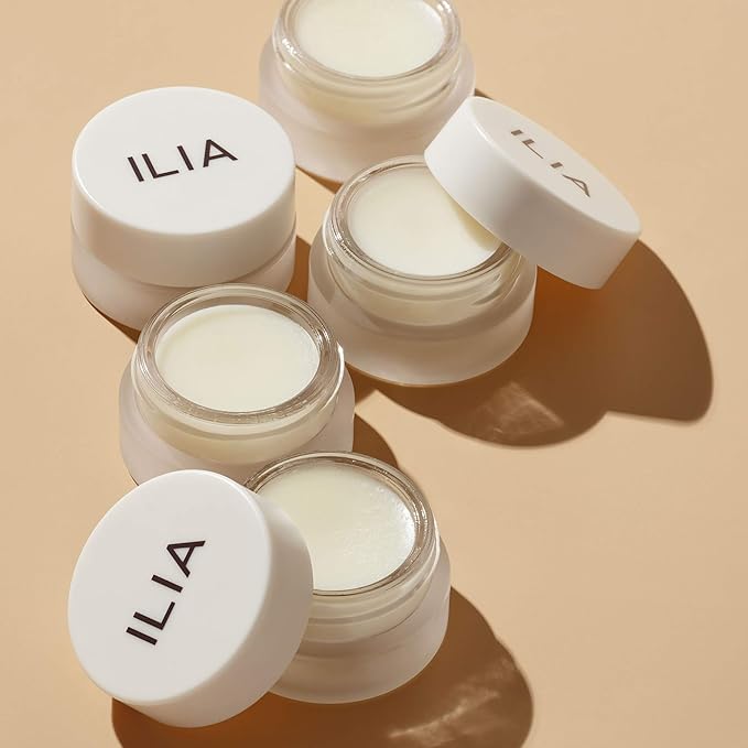 ILIA - Lip Wrap Overnight Treatment Mask | Exfoliate, Hydrate, Smooth, Soften, Plump | Use Morning or Night | Gluten + Silicone-Free | Non-Toxic, Vegan, Cruelty-Free (0.34 fl oz | 10 ml)