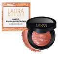 LAURA GELLER NEW YORK Baked Blush-n-Brighten for Mature Skin - 05 Pink Grapefruit - Powder Blush Won't Settle into Fine Lines - Buildable Natural Finish – Longlasting Formula - Made in Italy