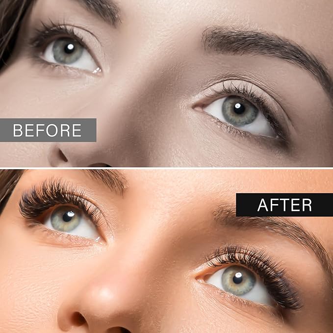 Magnetic Eyelashes with Applicator, No Eyeliner Needed No Glue Reusable Dual Magnetic Lashes Natural Look, Lightweight 3D Eyelashes Magnetic Lashes for Everyday Wear, Professional Lash Tool Set