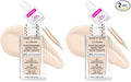wet n wild Bare Focus Skin Tint, 5% Niacinamide Enriched, Buildable Sheer Lightweight Coverage, Natural Radiant Finish, Hyaluronic & Vitamin Hydration Boost, Cruelty-Free & Vegan - Fair (Pack of 2)
