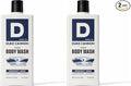 Duke Cannon Supply Co. Thick High Viscosity Body Wash - 3X Thicker, Plant-Based, Mineral-Enriched Body Wash for Men - Sandalwood and Lavender - Mens Body Scrub - Midnight Swim (18 oz) (Pack of 2)