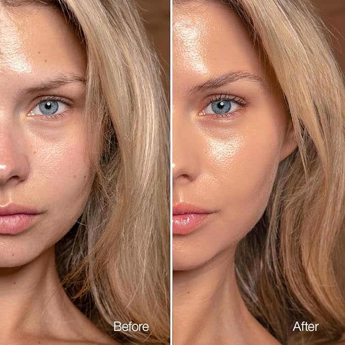 Palladio Skin Tint with Aloe, Niacinamide and Hyaluronic Acid, Sheer to Medium Coverage, Glowy Finish, Brightening and Blurring Lightweight Foundation Makeup (Tan Honey)