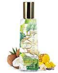 Luxe Perfumery Pura Vida Coconut Mimosa Moisturizing Fragrance Mist – Tropical Fruity Body Spray with Pineapple, Coconut & Vanilla Orchid – Hydrating Skin Mist for Women, Made in USA, 8 Fl Oz