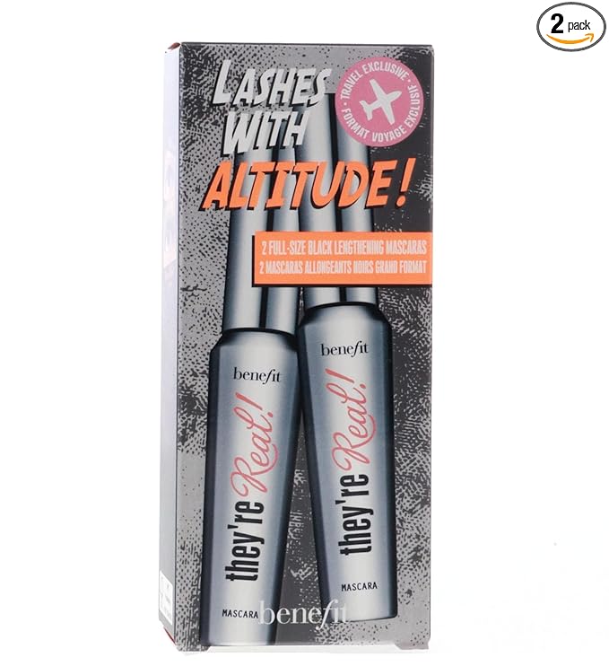 Benefit Double Deal They're Real Mascara - 2pcs 8.5g / 2 full size mascaras