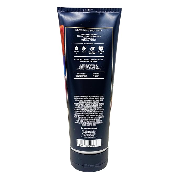 Bath & Body Works Tropidelic 4 Piece Gift Set - Moistutizing Body Wash, Classic Body Wash, Shimmer Mist and Body Lotion with Wild Jasmine Bar Soap - Full Size