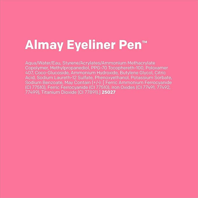 Almay Eyeliner Pen, Black, 1 count
