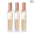 Absolute New York - Silk Glow Shimmer Mist Glow, Radiant, Shimmer Body & Face & Hair, Shea Butter, Coconut Oil, Vitamin E (SBGS03 Chanpagne Gold Mist (Set of 3), 3.4 fl oz)
