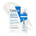 Cerave Hyaluronic Acid Serum for Face with Vitamin B5 and Ceramides, Hydrating Face Serum for Dry Skin, Fragrance Free, 1 Ounce