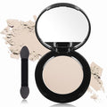 MEICOLY Beige Brown Eyeshadow with Mirror,Matte Eye Shadow Palette,Pressed Powder Single Eyeshadow for Women and Girls,Eye Makeup Eyelid Color,High Pigment,Long Wearing,Waterproof