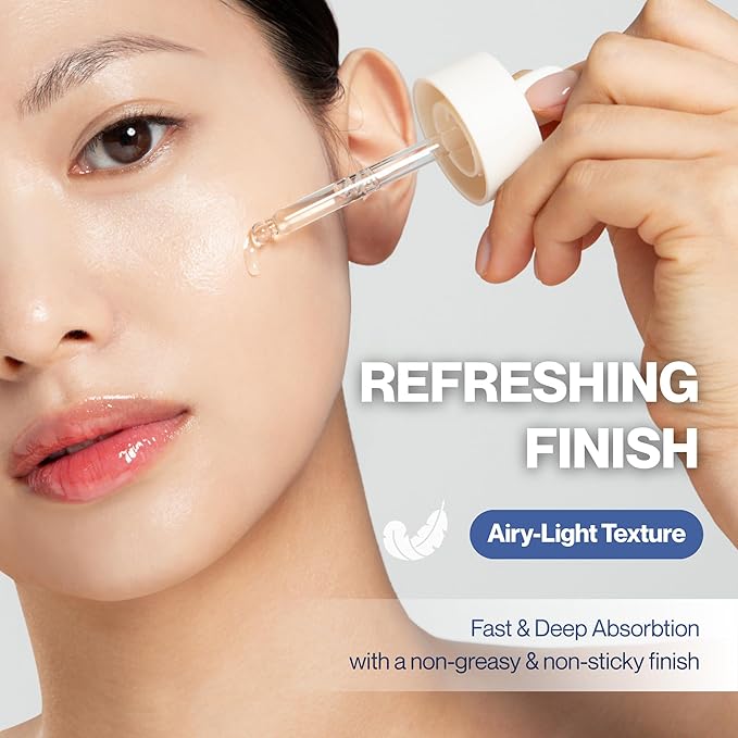 Pore Refining Ampoule - Korean Retinol & Niacinamide Serum for Face with Collagen, TECA & 40% Tannin Complex, Pore Minimizer for Face, Korean Skin Care Serum (1.01 fl oz)