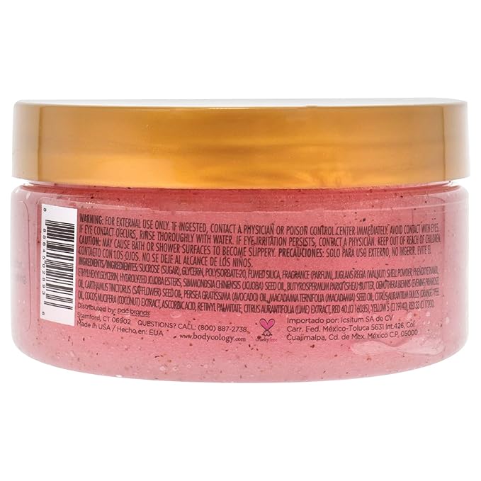 Bodycology Sweet Love Exfoliating Sugar Scrub Scrub Women 10.5 oz (Pack of 2)