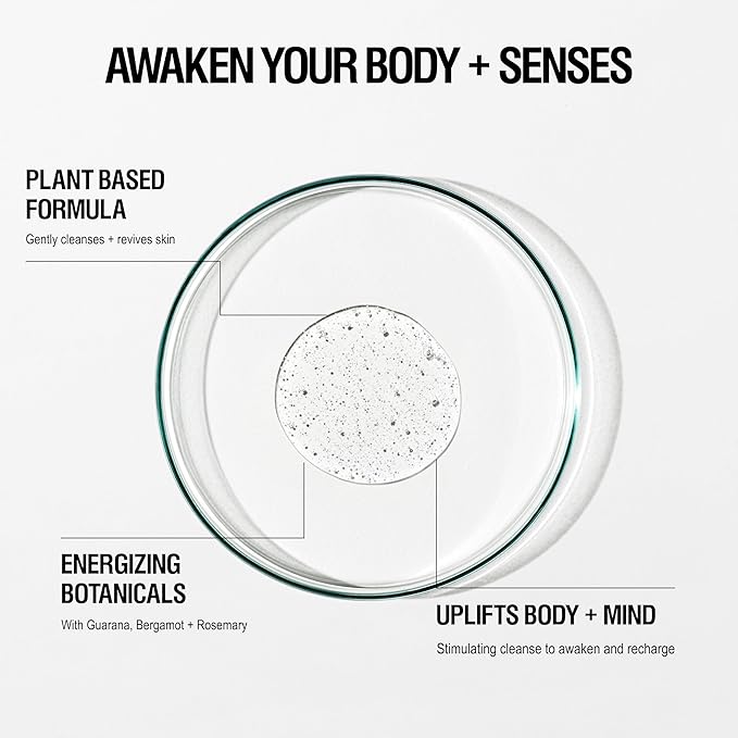 Grown Alchemist Energize Body Cleanser Refill Pouch. Chamomile, Bergamot & Rose Body Cleanser. Gentle Body Wash. Hydrates & Cleanses Skin, (1L).