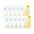 Vita C Jelly Mask - Korean Skin Care for Dark Spots, Brightening, Wrinkles, Elasticity, Hydrating with Vitamin C & Retinol, Biodegradable sheet, 10 ea