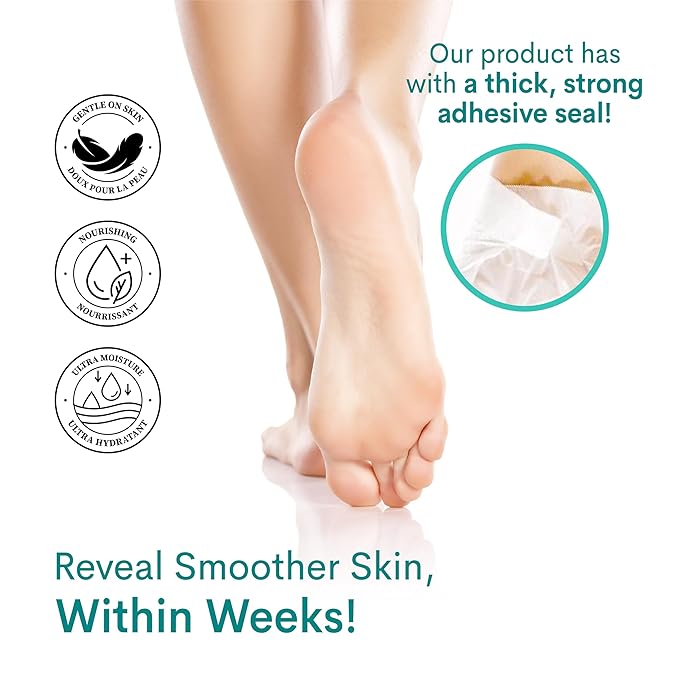 Innerest Original Derma Beauty 24 pairs Moisturizing Foot Mask Foot Spa Foot care (Aloe & Lavender)