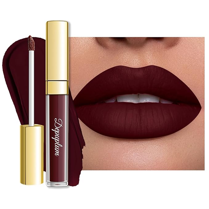 Depuplum Brown Lipstick Matte for Women SuperStay Long Lasting Lipstick for Mother's Day Smudgeproof Liquid Lipsticks Cruelty Free Lip Makeup,DM33 Maduro Love