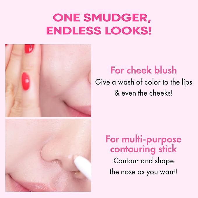 Amuse SEOUL Lip Smudger (00 SHADING) - Natural Shadow Beige, Lip Liner Pencill, Creamy Lip Crayon, Smooth Velvet Texture, Multi-Use Lipliner, Overlip Line Color, Vegan, Korean Beauty