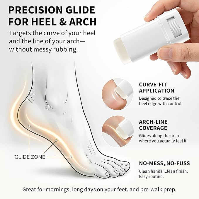 NDC Listed Heel Pain Relief Arnica Gel Stick GMP Grade OTC Salve with Camphor and Hypericum Perforatum Oil for Foot Neuropathy Burning Tingling and Bruises 0.71oz