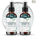 Eva Naturals Niacinamide 12% + Zinc Serum for Face – Dark Spot Remover, Pore Minimizer, Redness Relief, Hydrating Vitamin B3 with Botanical Hyaluronic Acid, Anti-Aging Serum for Clear Skin (2 Pack)