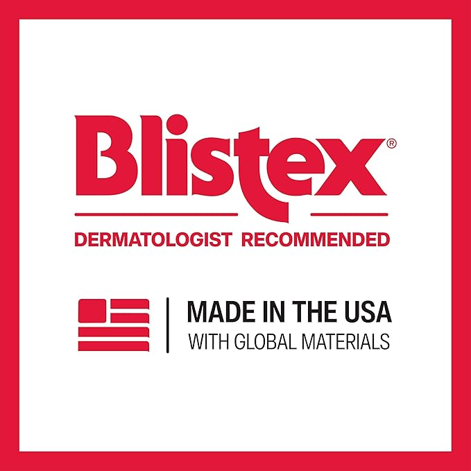 Blistex Medicated Lip Balm, 0.15 Oz Each, Classic, Mint and Berry Flavor, Soothes and Protects, Advanced Medicated Lip Care for Dry, Chapped Lips, SPF 15 Sun Protection, 3 Count, 1 Pack