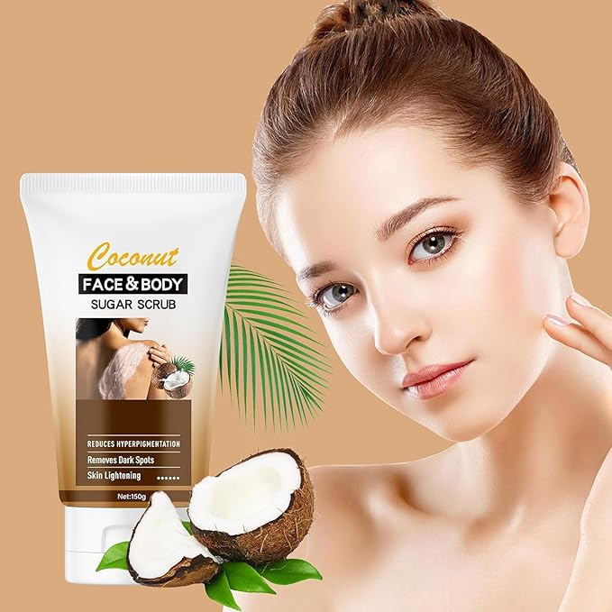 KP Bump Eraser Face & Body Scrub, Exfoliating Scrub for Women & Man, Gentle Exfoliator Enzymes Smooth Skin, Deep Moisturizing Cleanser for All Skin Types, Exfoliator for Dullness, Pores