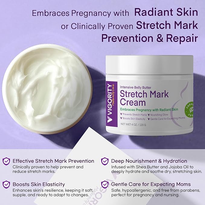 Skin Care Set- KP Bump Eraser Body Scrub and the Stretch Mark Prevention Cream