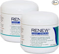 KPW Laboratories Renew Foot Cream for Dry Cracked Heels 2-Pack All-Natural Foot Care for Women & Men, Revitalizing Diabetic Foot Cream, Hydrating Foot Lotion for Dry Feet - Promotes Better Circulation