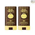 Sun Bum Original Spf 30 Sunscreen Face Stick Vegan and Hawaii 104 Act Compliant (Octinoxate & Oxybenzone Free) Broad Spectrum Moisturizing Roll-on UVA/UVB Sunscreen With Vitamin E 2 Pack