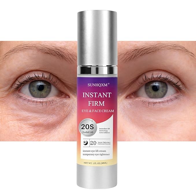 20S Instant Eye Lift Cream | Firms Eye Area, Smooths Wrinkles & Reduces Puffiness and Under-Eye Bags – Dual Firming Action, Long-Lasting Results, 30ml/1 OZ