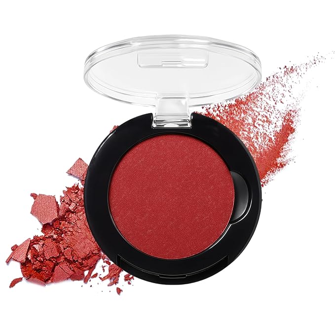 Refillable Eyeshadow Palette - Matte/Glitter/Duo-Chrome Pressed Powder & Cream Formula, Neutral/Shimmer/Smokey Multichrome, Travel-Friendly Iron Pan Refills (Matte, D40)