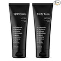Boldly Basic Fragrance Free Lotion - Moisturizer for Dry and Sensitive Skin - Non Greasy - Unscented - Dermatologist Tested - No Sulfates, Parabens or Gluten - Travel Size 2 Pack (2.5 oz Each)