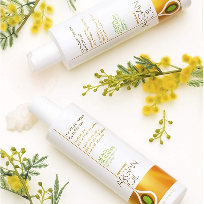 One 'n Only Argan Oil Moisture Repair Conditioner, Helps Detangle and Smooth Damaged Hair Cuticle to Improve Structure, Improves Shine and Manageability, 12 Fl. Oz