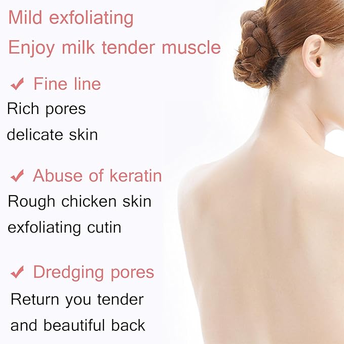 keratosis Pilaris Body Scrub,Pomegranate Bump Eraser Body Scrub,for Strawberry Legs Reshaping the Skin and Smooth Bumpy Dry Skin,Hydrate & Smooth Skin,Skin-Polishing Care 10.5 oz