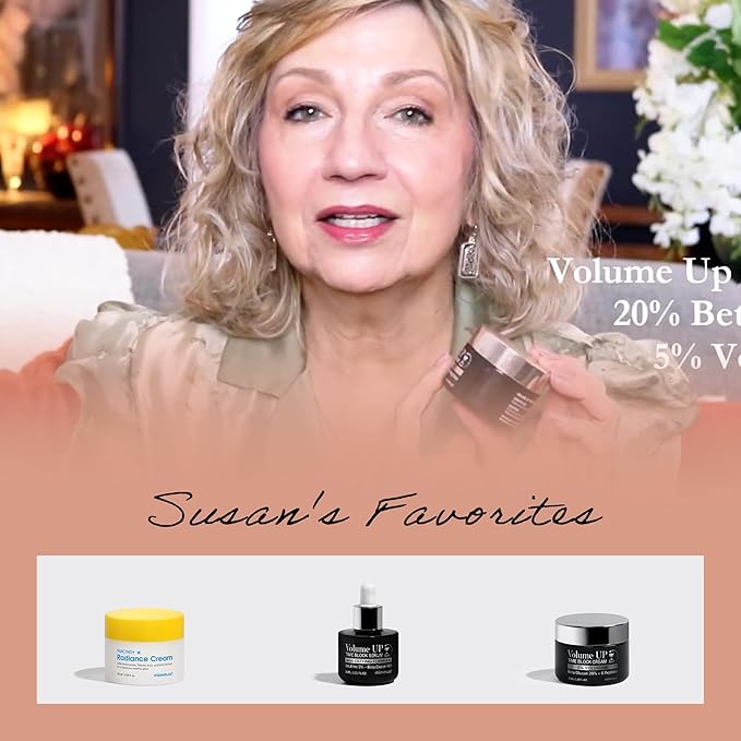 Volume UP Volufiline 100% Oil & Time Block Serum | Skin Volume Enhancer | 5% Volufiline + 40% Beta Glucan | Plumps Skin by Stimulating Fat Cells | Anti-Aging Topical Filler