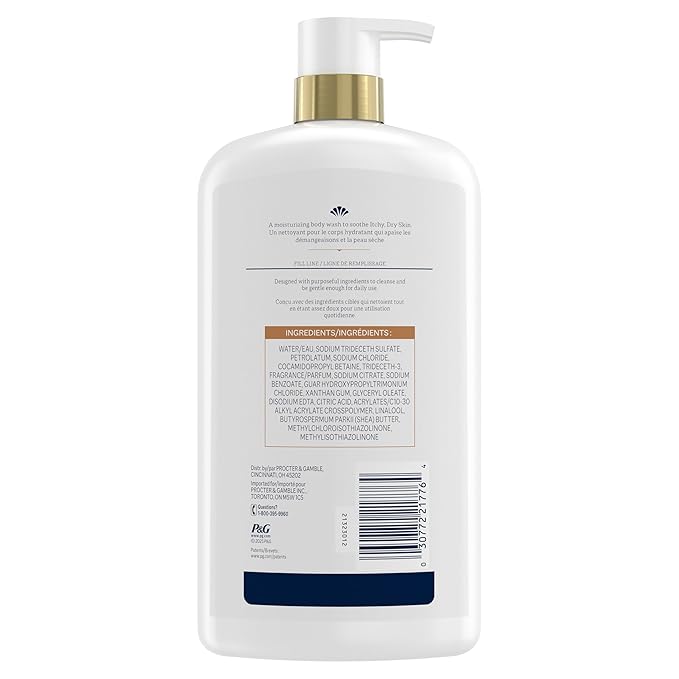 Ivory Hand & Body Lotion + Body Wash Bundle, Vanilla Scent, 24hr Moisturizing & Nourishing Hydration, Repairs and Soothes Extra Dry & Itchy Skin, Made with Shea Butter Blend, 27 fl oz (Pack of 2)