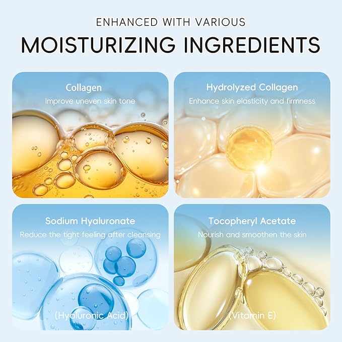 Milk Peel Off Jelly Face Mask, Exfoliating Hydro Jelly Masks for Facials, Hydrating, Soothing, Nourishing, Pores Cleansing, Oil Control, Smooth & Radiant Skin for All Skin Types