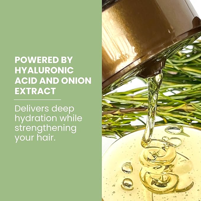 Anyeluz Rosemary Shampoo – Strengthens Hair, Fights Damage from Styling, Natural Formula for Daily Use, Suitable for All Hair Types